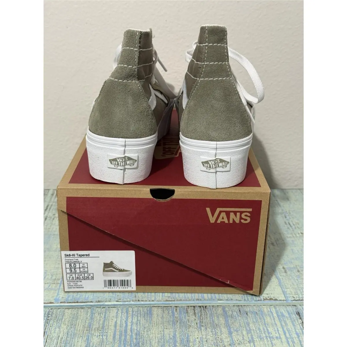 Vans shoes - VANS Sk8-Hi - VN0A5JMKBLV - Beige 1