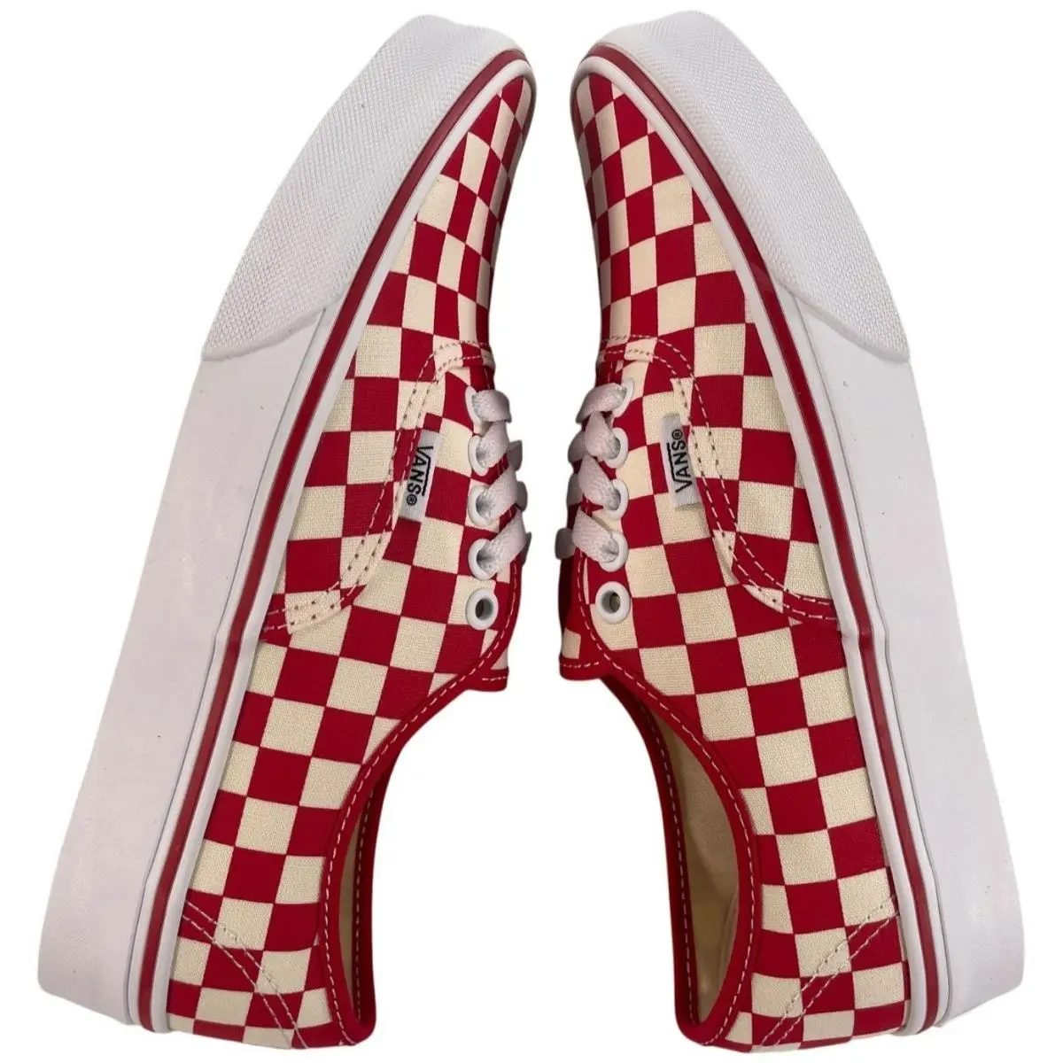 Vans shoes - Priary Check Racig Red/White - Priary Check Racig - Red 1