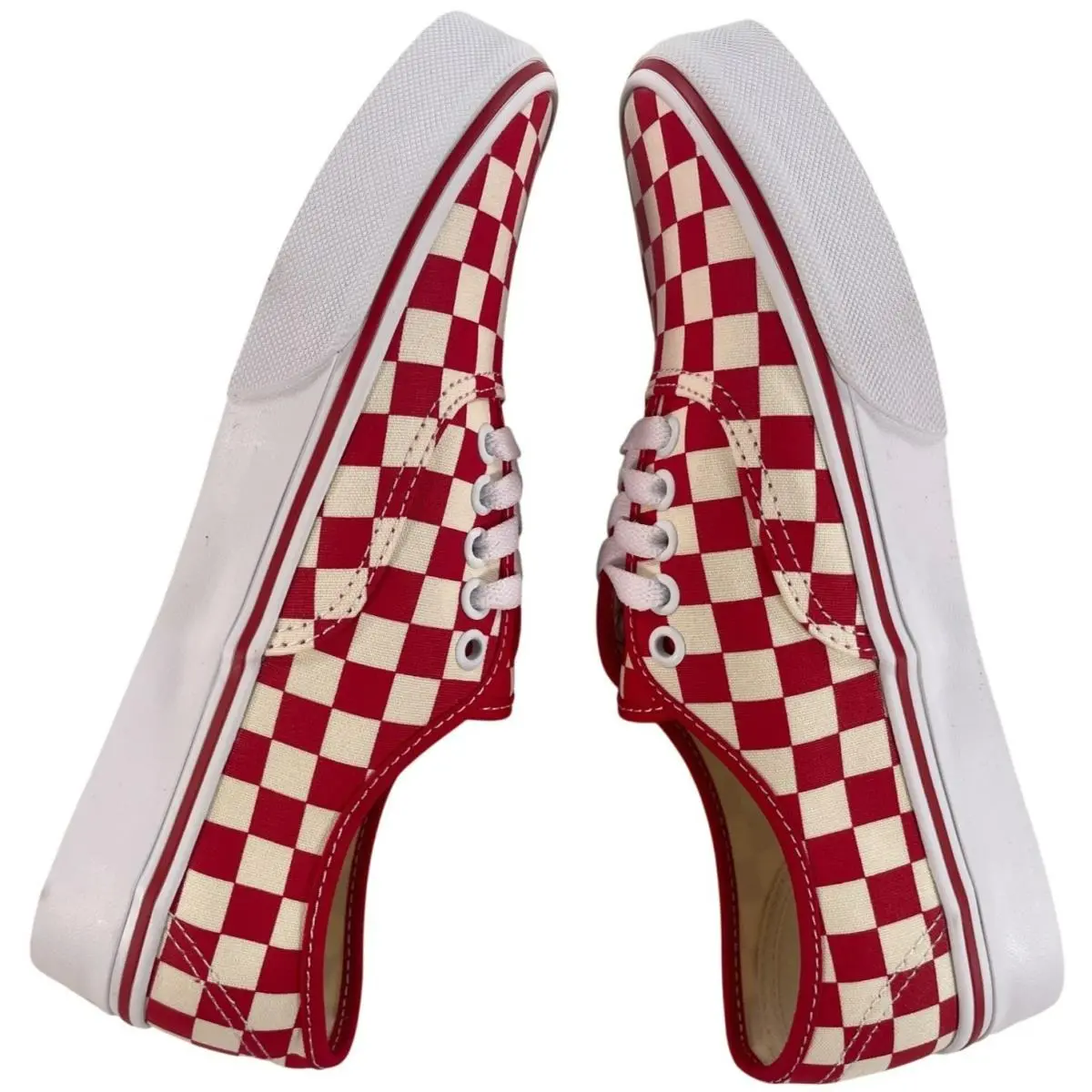 Vans shoes - Priary Check Racig Red/White - Priary Check Racig - Red 2