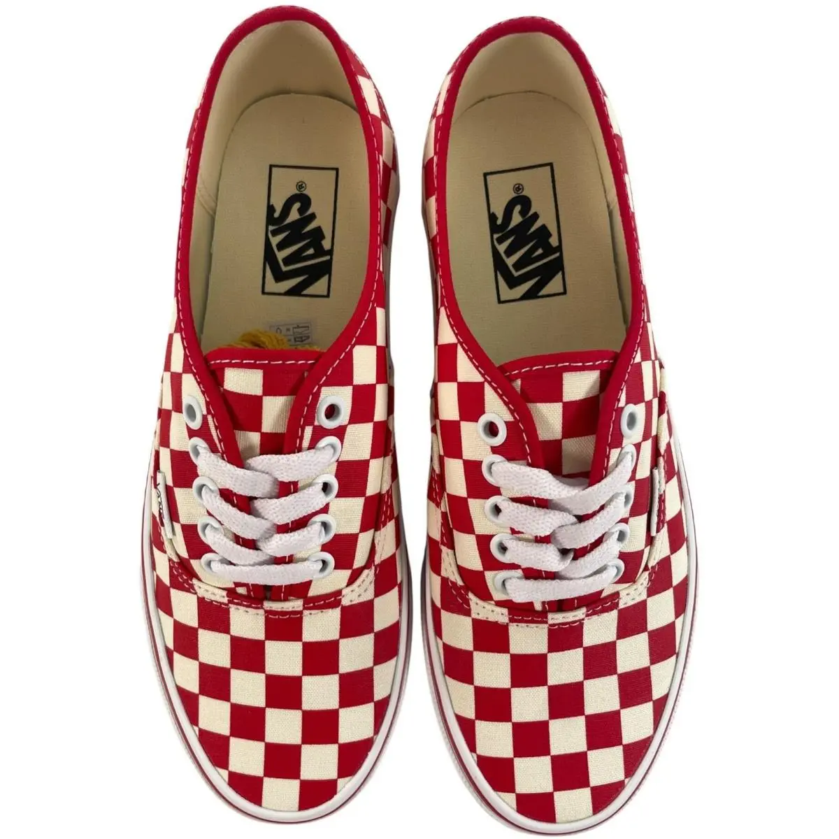 Vans shoes - Priary Check Racig Red/White - Priary Check Racig - Red 5