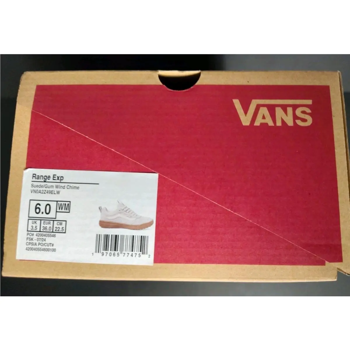 Vans shoes - VANS Range - Range - VN0A2Z49ELW - Gray (UPC: 197065774752) 6