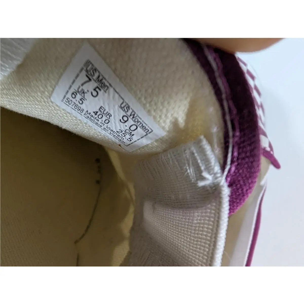 Vans shoes - VANS Classic Slip-On - Classic - Purple 0