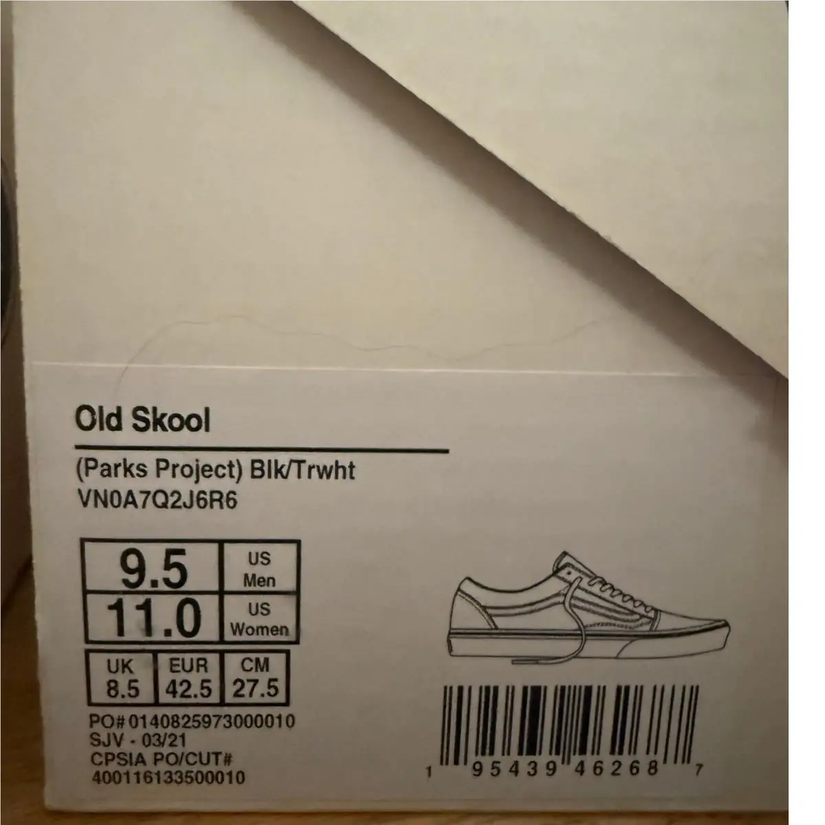 Vans shoes - VANS Old Skool - Old Skool - Black 8