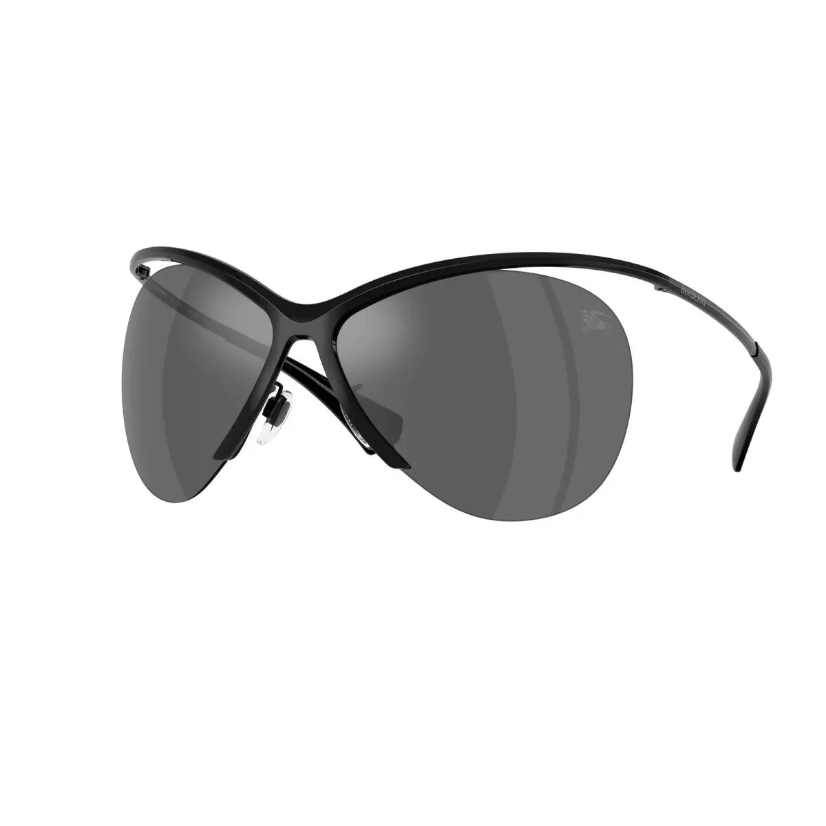 Burberry Women`s 37mm Shiny Black Sunglasses BE3168-10016G-37