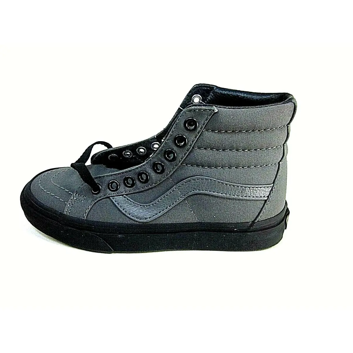 Lot of 10:  SK8-High Reissue Shoes Pewter/black Men`s Size 5 Women`s 6.5 by Vans
