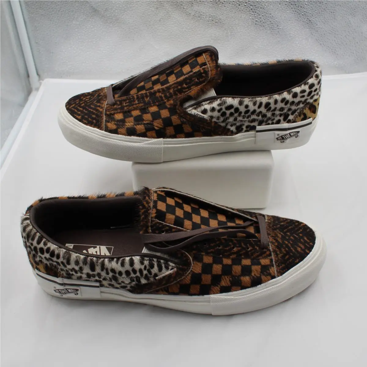 Vault Slip-on Cap LX Multi Pony Hair - Men`s Size 12 by Vans