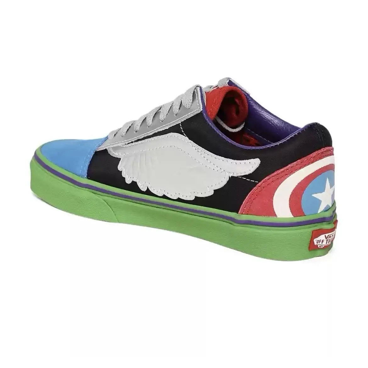Vans shoes - VANS Old Skool - Old Skool - Avenger - Multicolor, Manufacturer: Avengers Multi (UPC: 192360444607) 3