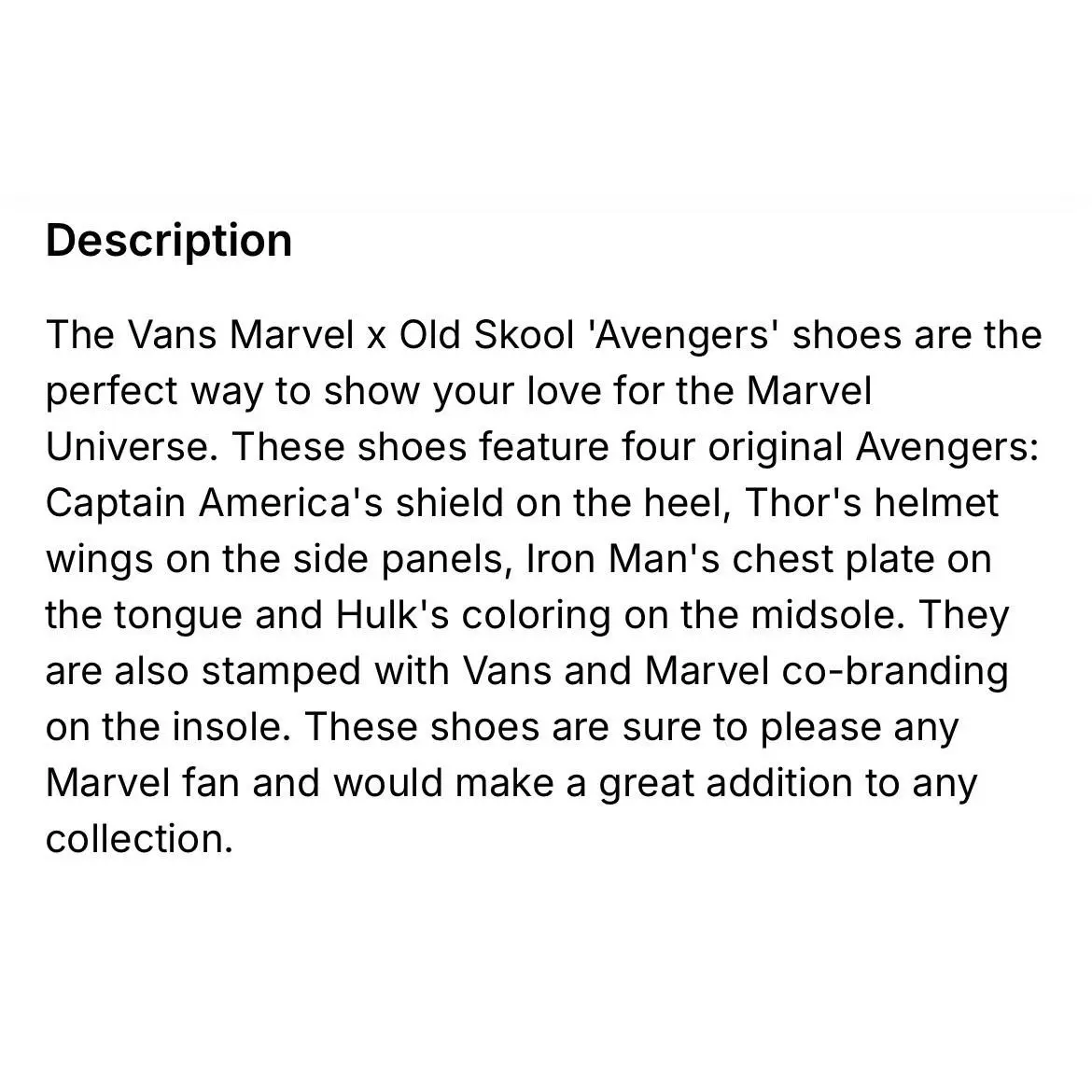 Vans shoes - VANS Old Skool - Old Skool - Avenger - Multicolor, Manufacturer: Avengers Multi (UPC: 192360444607) 7