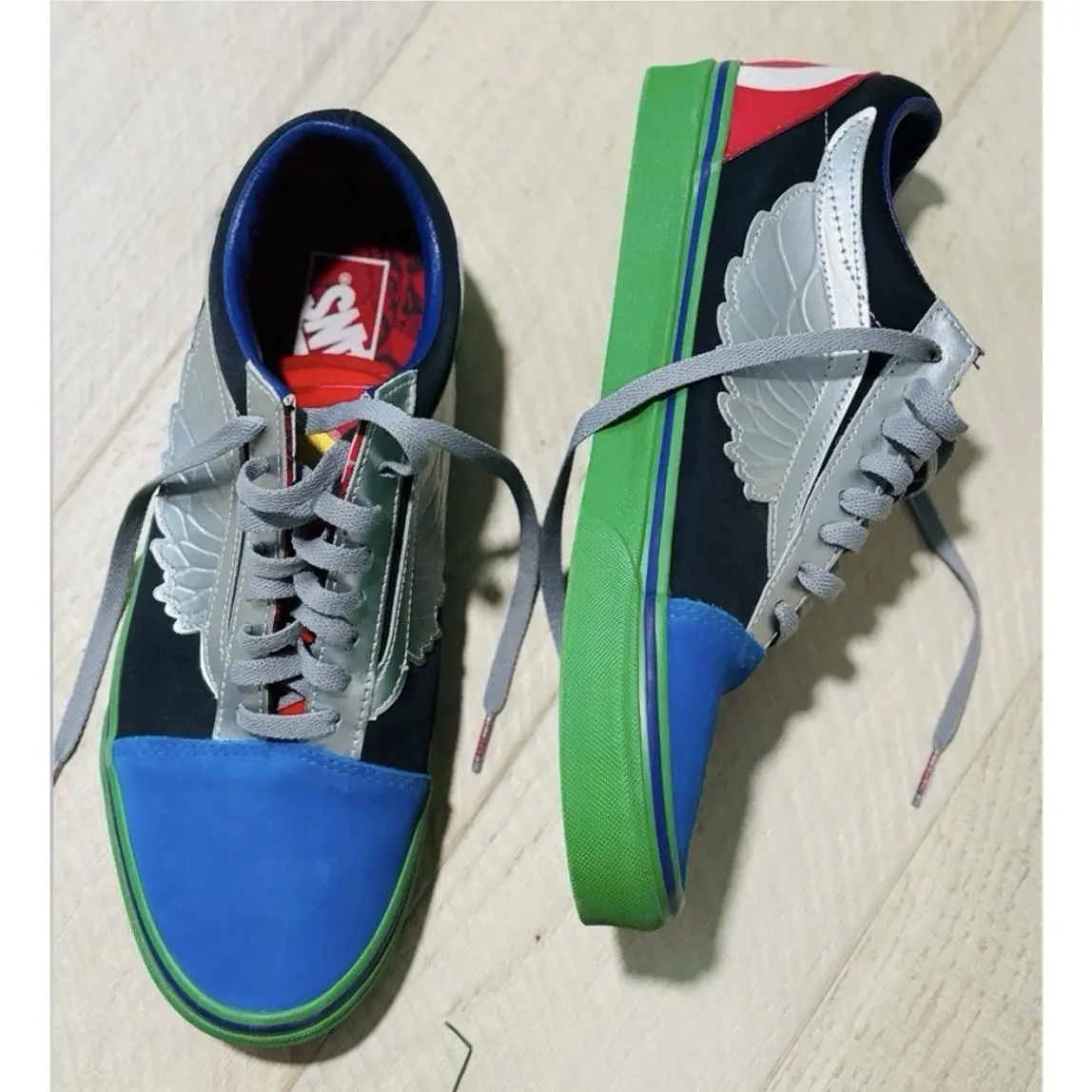 Vans shoes - VANS Old Skool - Old Skool - Avenger - Multicolor, Manufacturer: Avengers Multi (UPC: 192360444607) 10