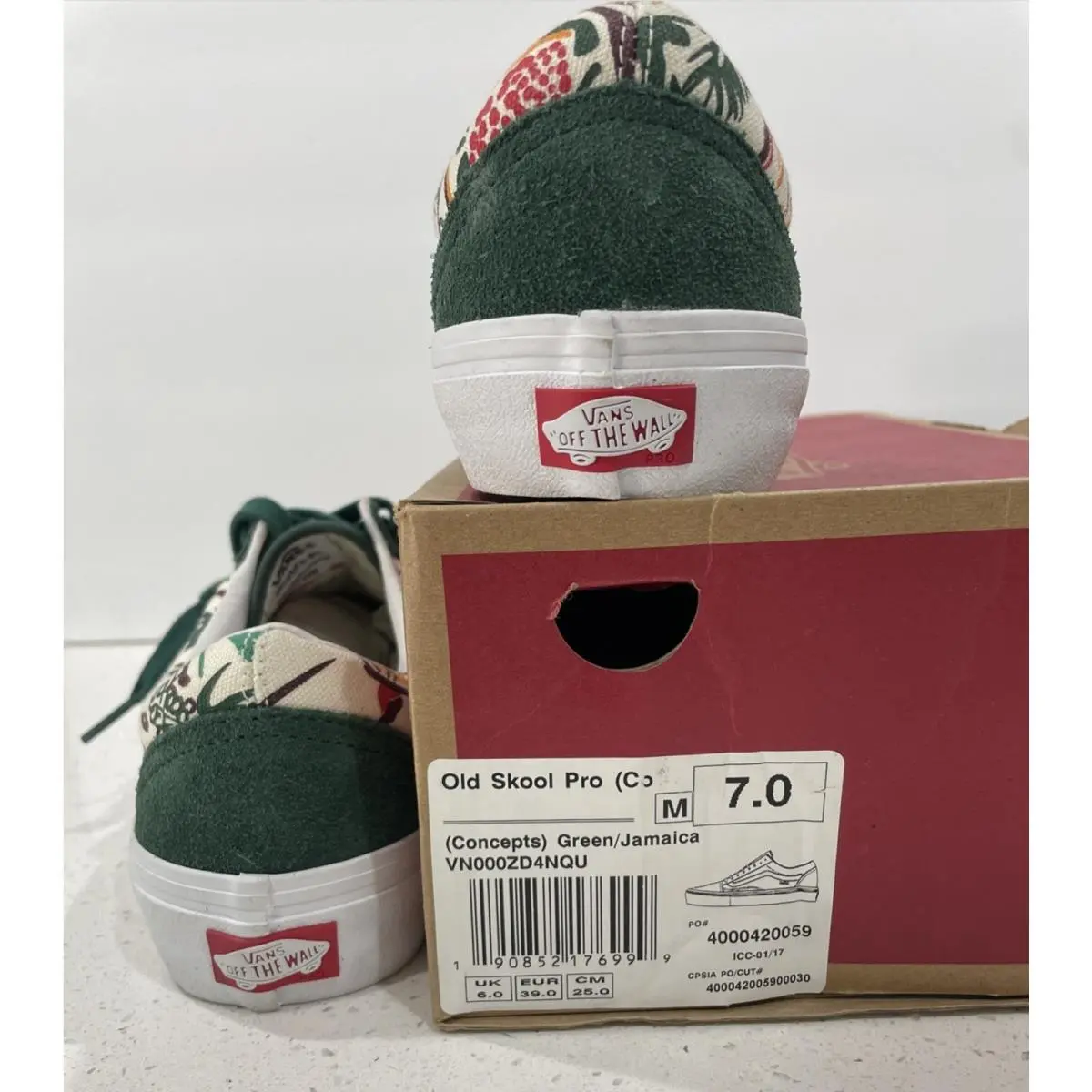 Vans shoes - VANS Old Skool - Old Skool - VN000ZD4NQU - Green (UPC: 190852176999) 10