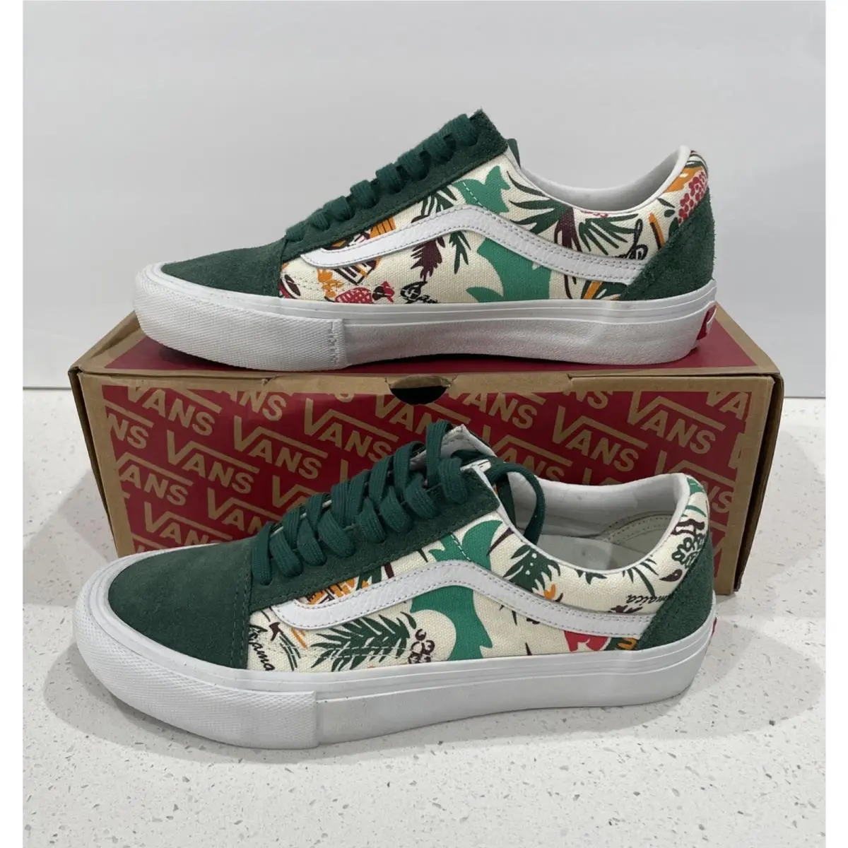 Vans shoes - VANS Old Skool - Old Skool - VN000ZD4NQU - Green (UPC: 190852176999) 0