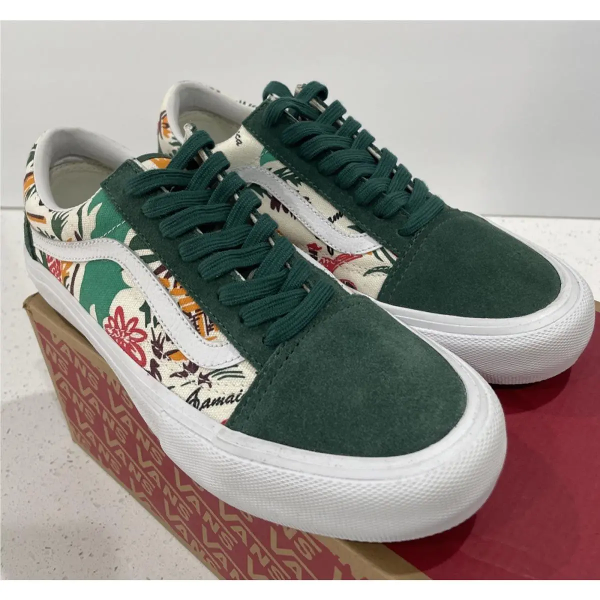 Vans shoes - VANS Old Skool - Old Skool - VN000ZD4NQU - Green (UPC: 190852176999) 4