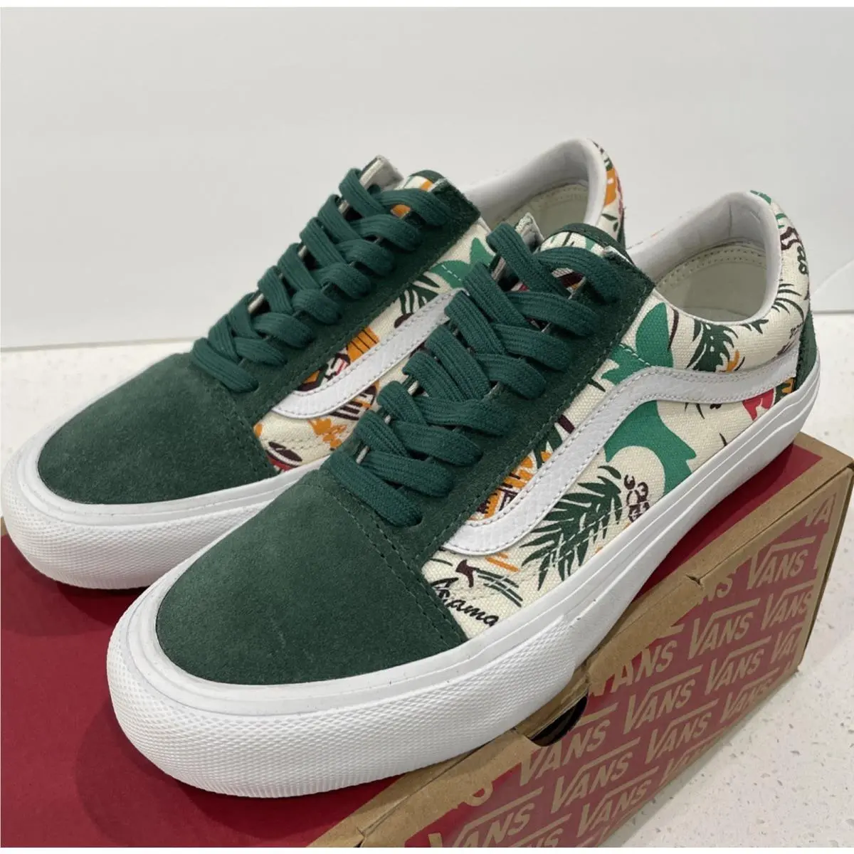 Vans shoes - VANS Old Skool - Old Skool - VN000ZD4NQU - Green (UPC: 190852176999) 6
