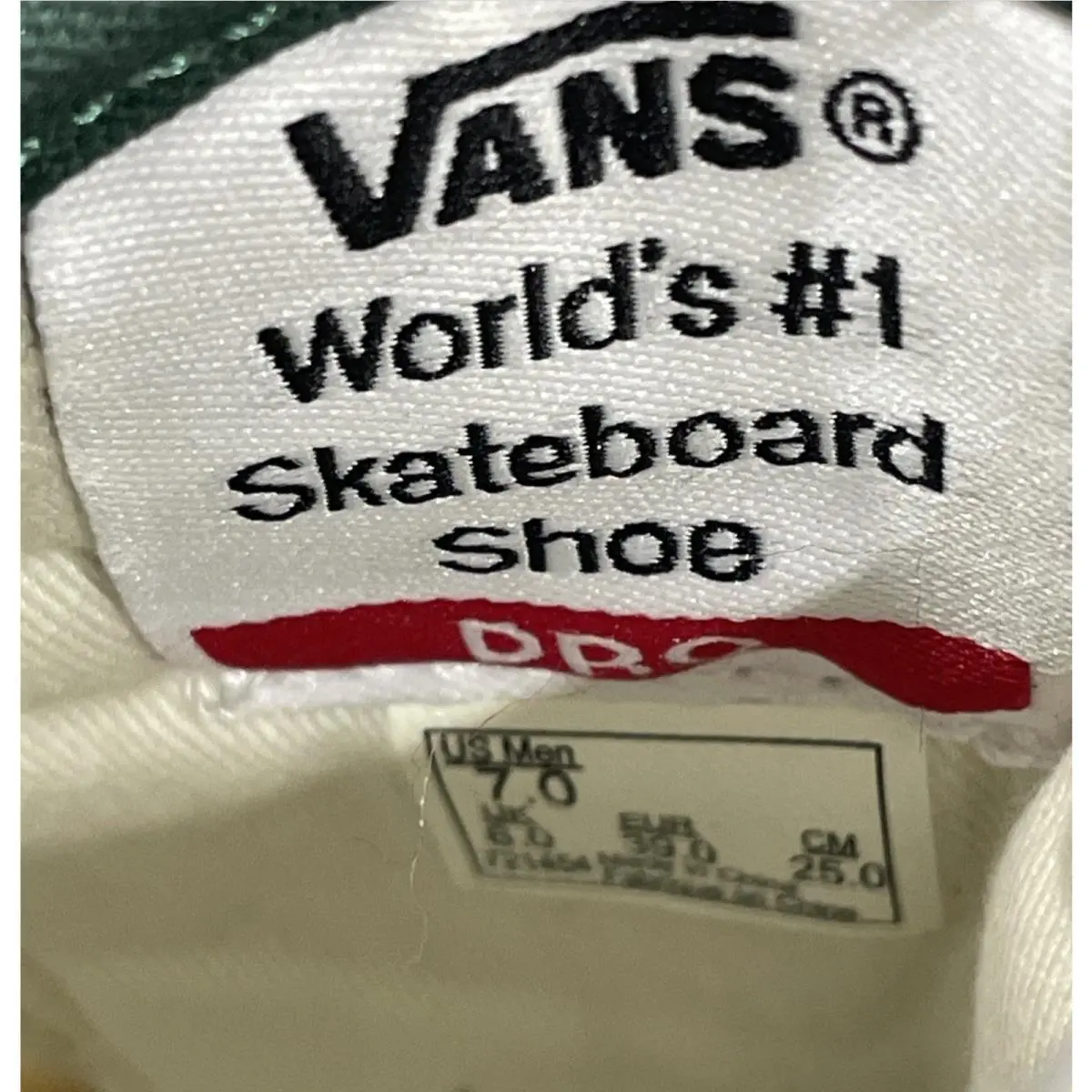 Vans shoes - VANS Old Skool - Old Skool - VN000ZD4NQU - Green (UPC: 190852176999) 8