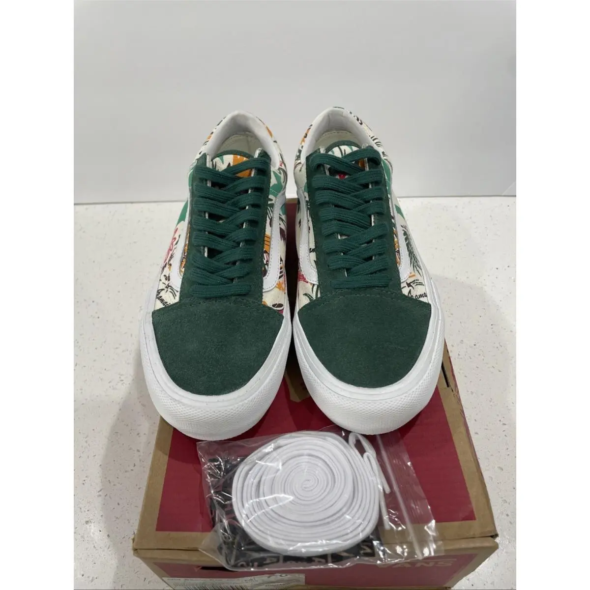 Vans shoes - VANS Old Skool - Old Skool - VN000ZD4NQU - Green (UPC: 190852176999) 5