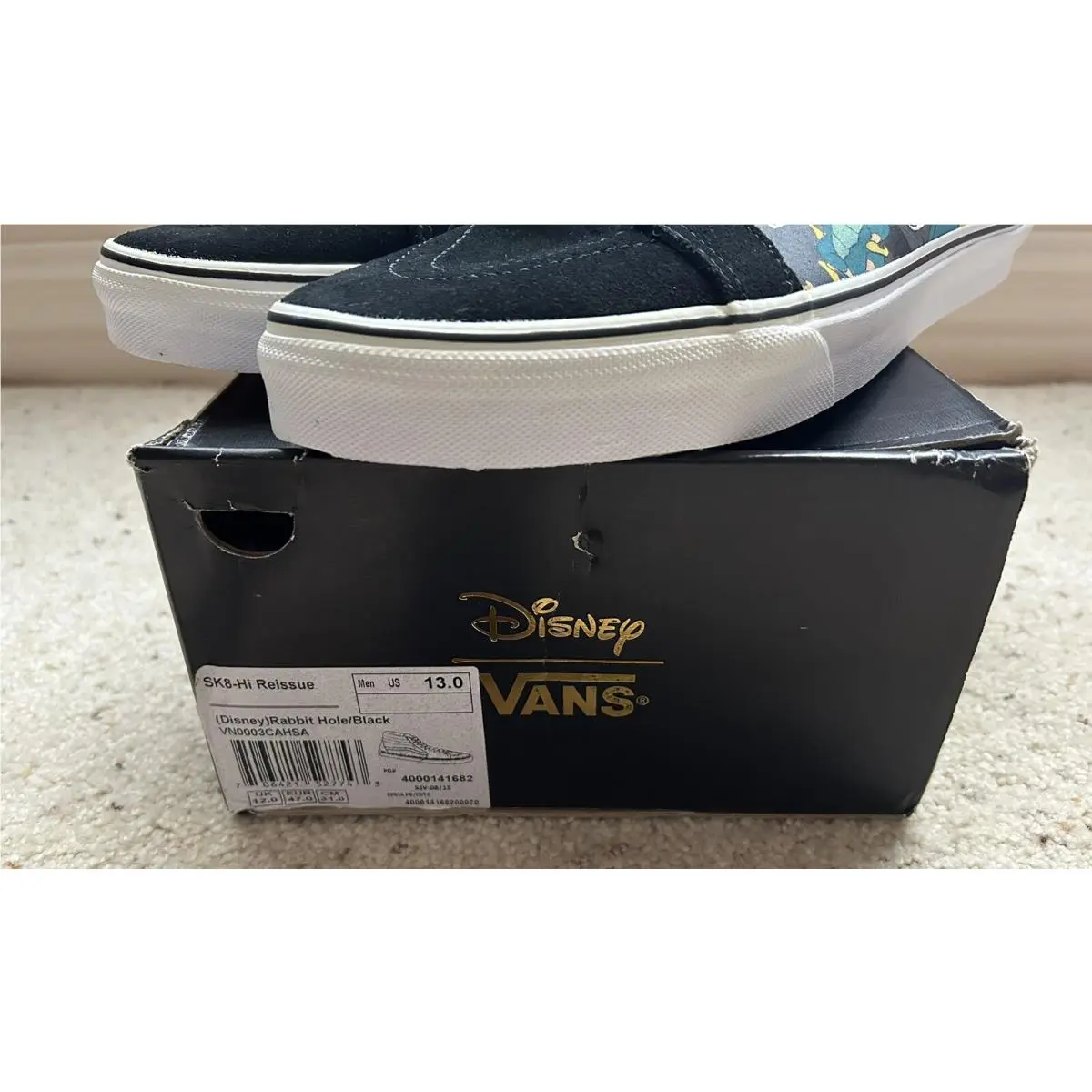 Vans shoes - VANS High Top - High Top - Sk8-Hi Reissue - Black (UPC: 0706421527743) 8