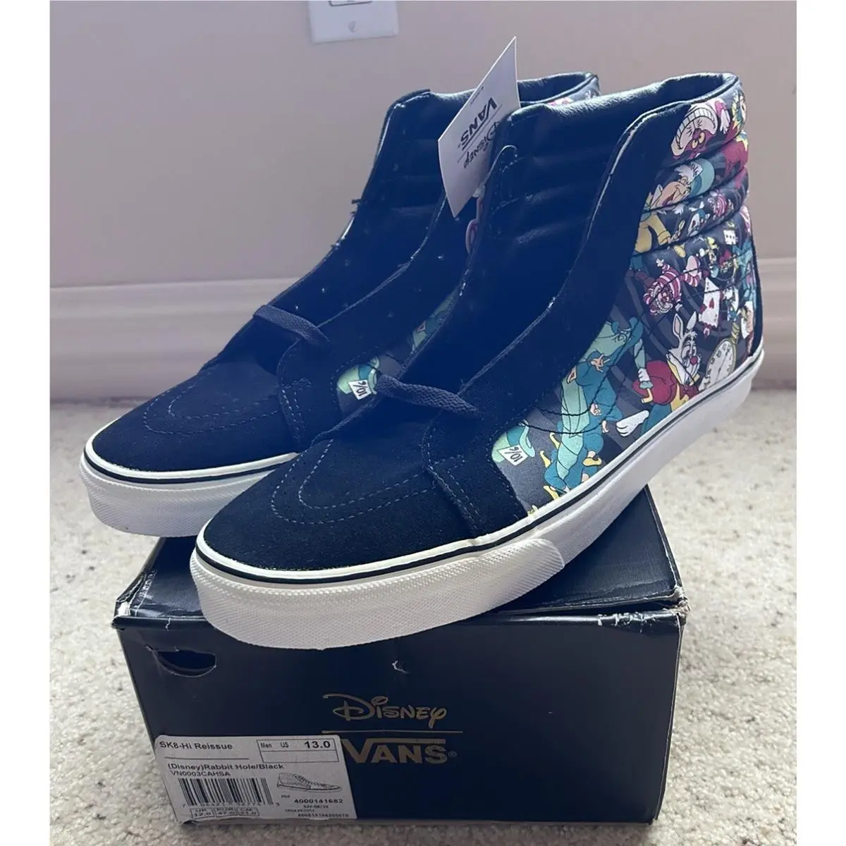 Vans shoes - VANS High Top - High Top - Sk8-Hi Reissue - Black (UPC: 0706421527743) 7