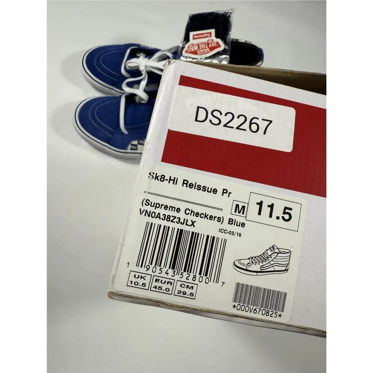 Vans shoes - VANS Sk8-Hi - VN0A38Z3JLX - Blue (UPC: 0190543528007) 10