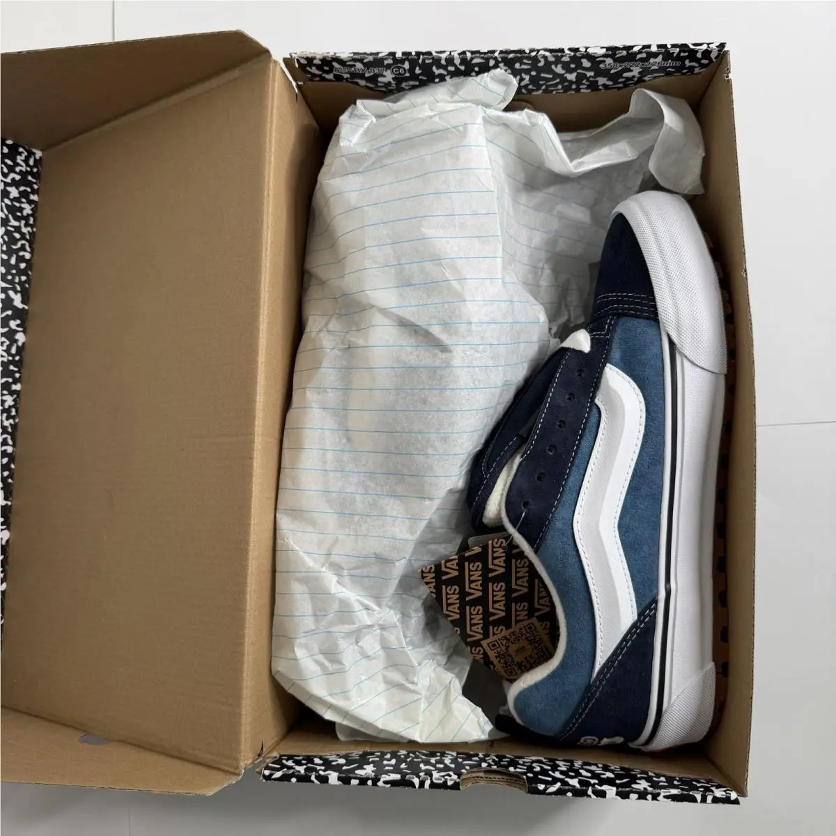 Vans shoes - VANS Knu Skool - Knu Skool - VN000E3QBX9 - Blue, Manufacturer: Navy (UPC: 196575148237) 11