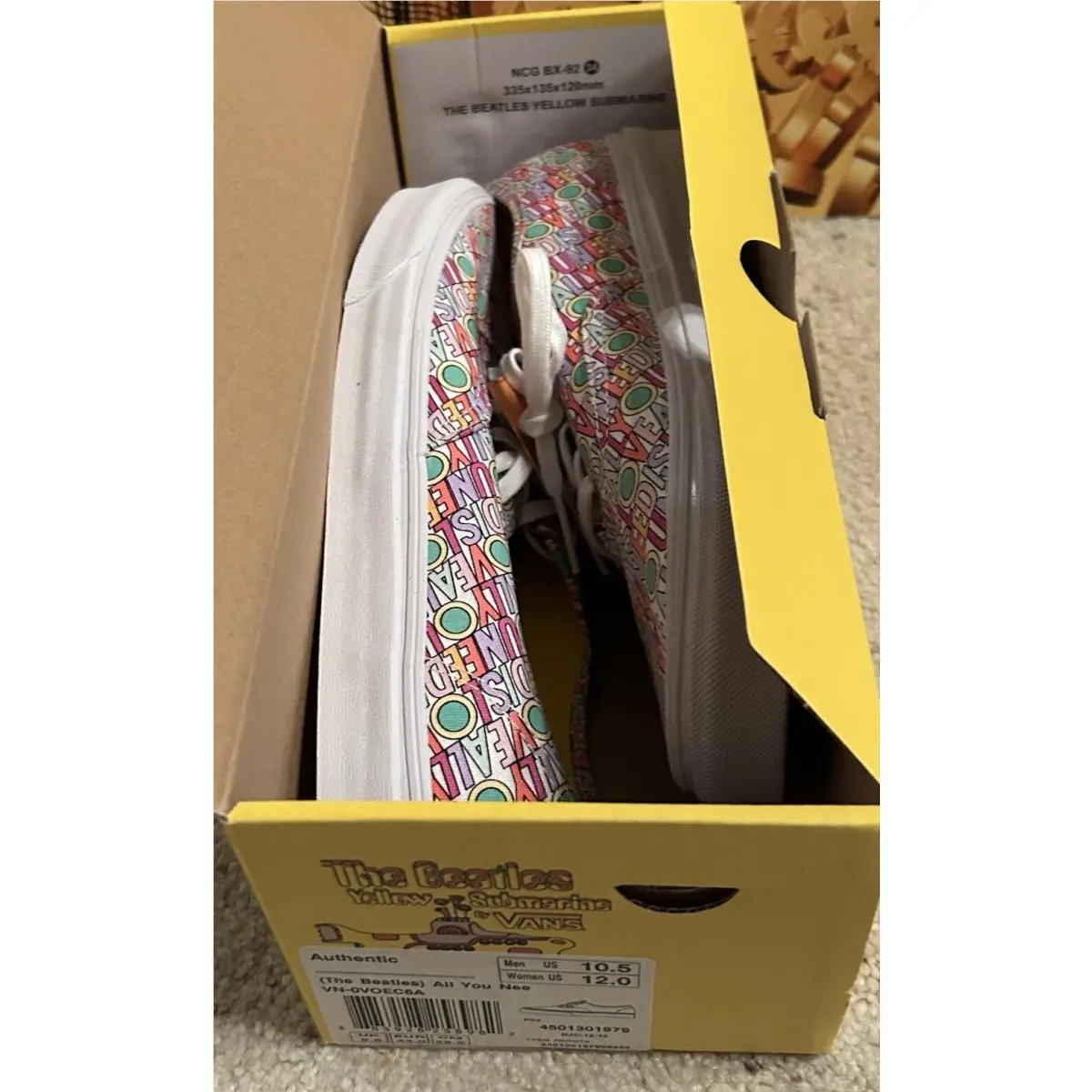 Vans shoes - Beatles - Beatles - VN0VOEC6A - Multicolor (UPC: 0885928258982) 7