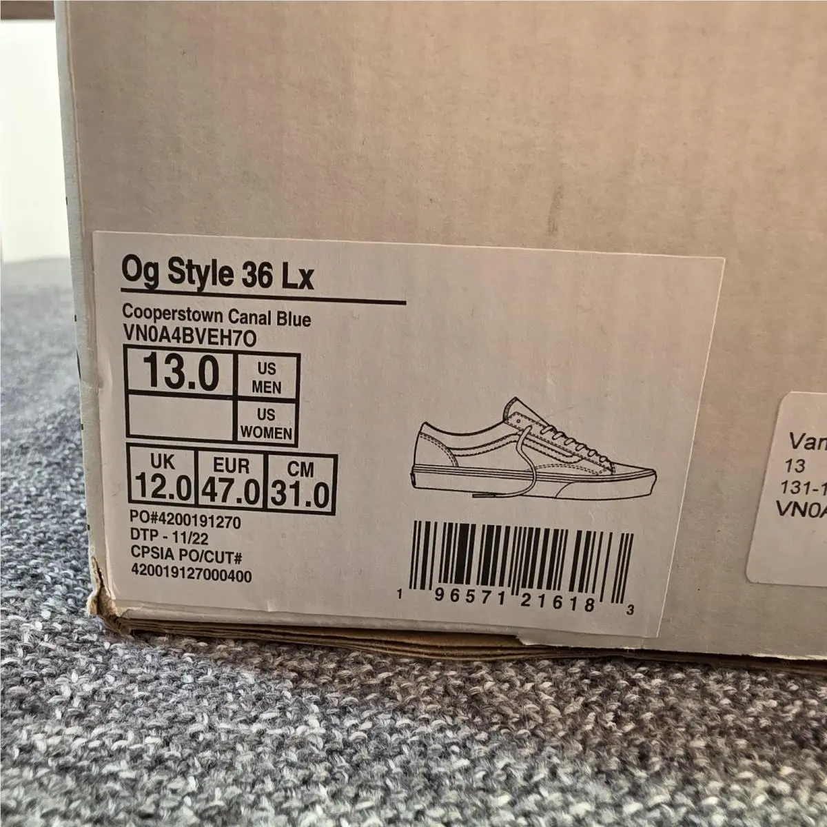 Vans shoes - VANS OG Style - Style - Blue 7