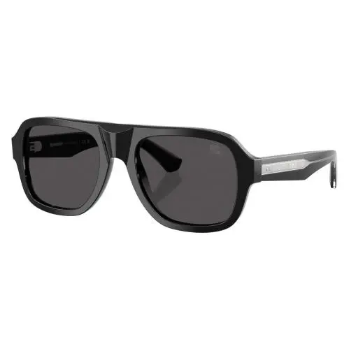Burberry Men`s 55mm Black Sunglasses BE4478F-420687-55