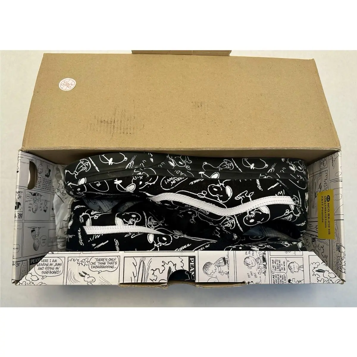 Vans shoes - Peanuts / Snoopy - Peanuts Snoopy - VN0A38G1QOC - Black 7
