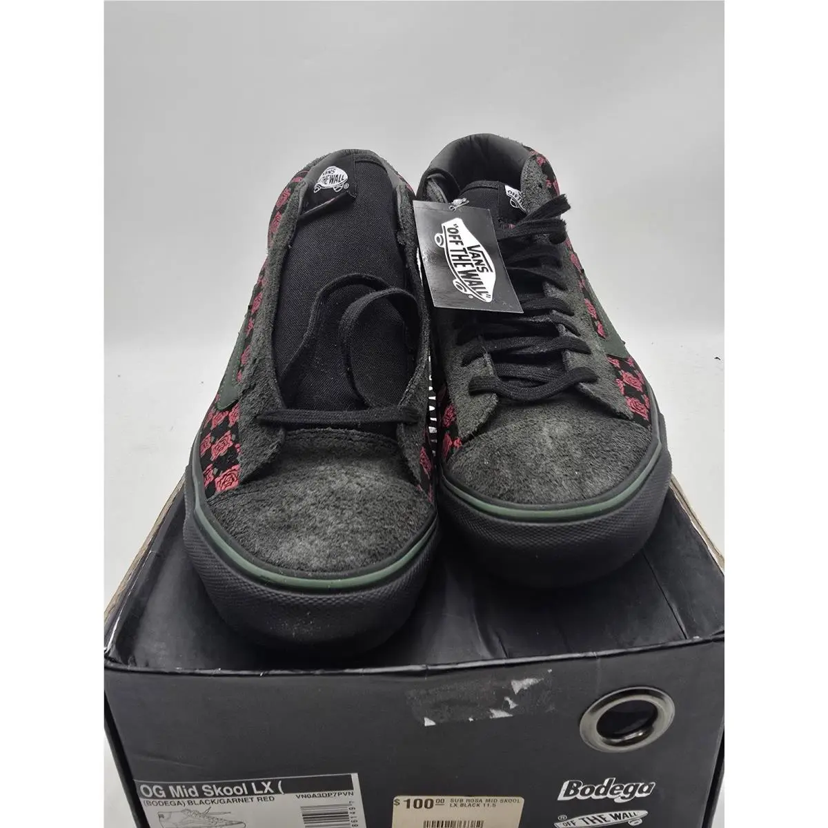 Vans shoes - Vans OG Mid Skool LX Bodega - VN0A3DP7PVN - Black 1