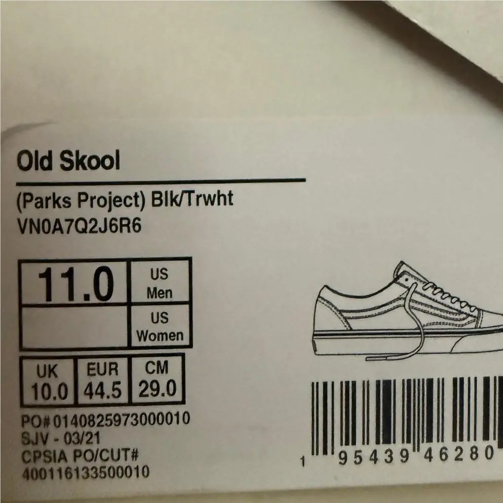 Vans shoes - VANS Old Skool - Old Skool - Black 8