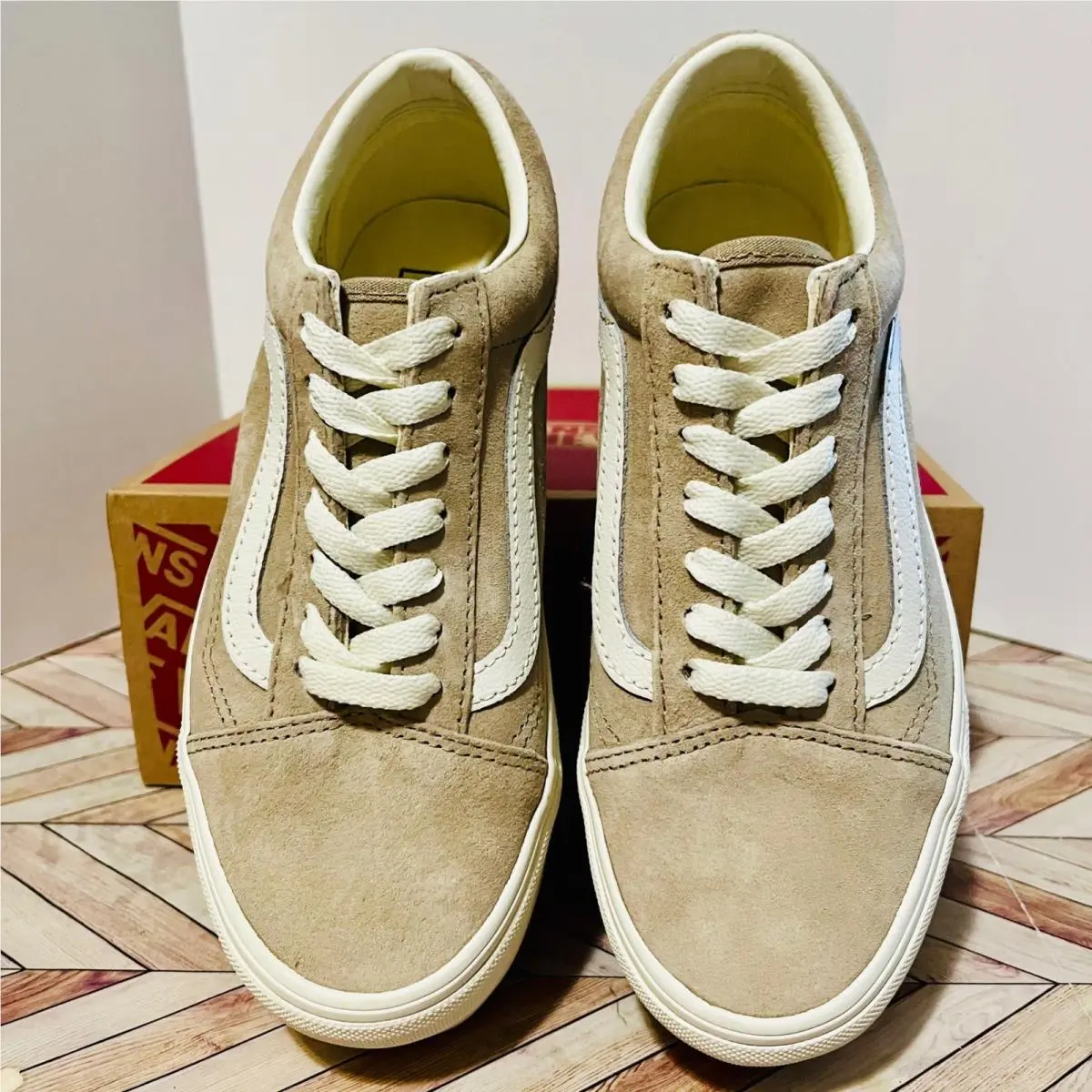 Vans shoes - Vans Old Skool Stackform - Old Skool Stackform - VN00009PZ4MG - Beige (UPC: 198268630760) 1