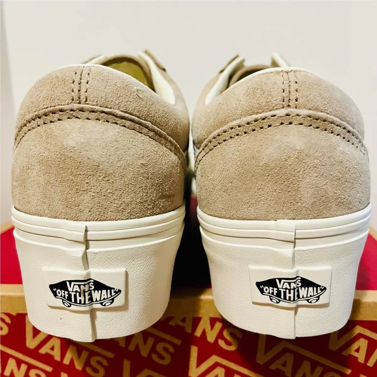 Vans shoes - Vans Old Skool Stackform - Old Skool Stackform - VN00009PZ4MG - Beige (UPC: 198268630760) 3
