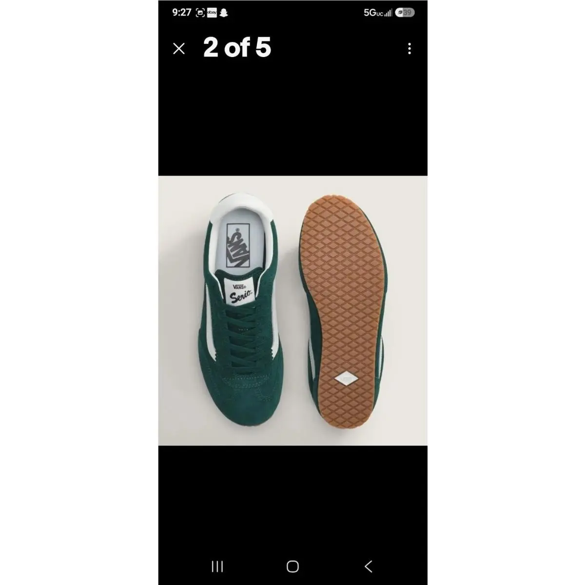 Vans shoes - Super Lowpro Suede - Super Lowpro Suede - VN000E8950Q - Emerald Green 0