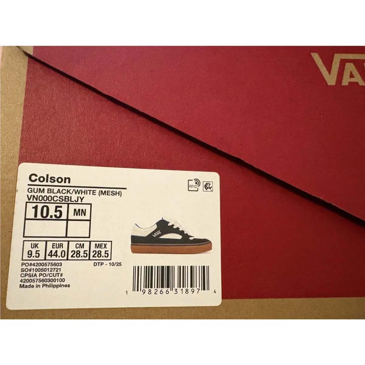 Vans shoes - Vans Colson - Colson - Blue 1