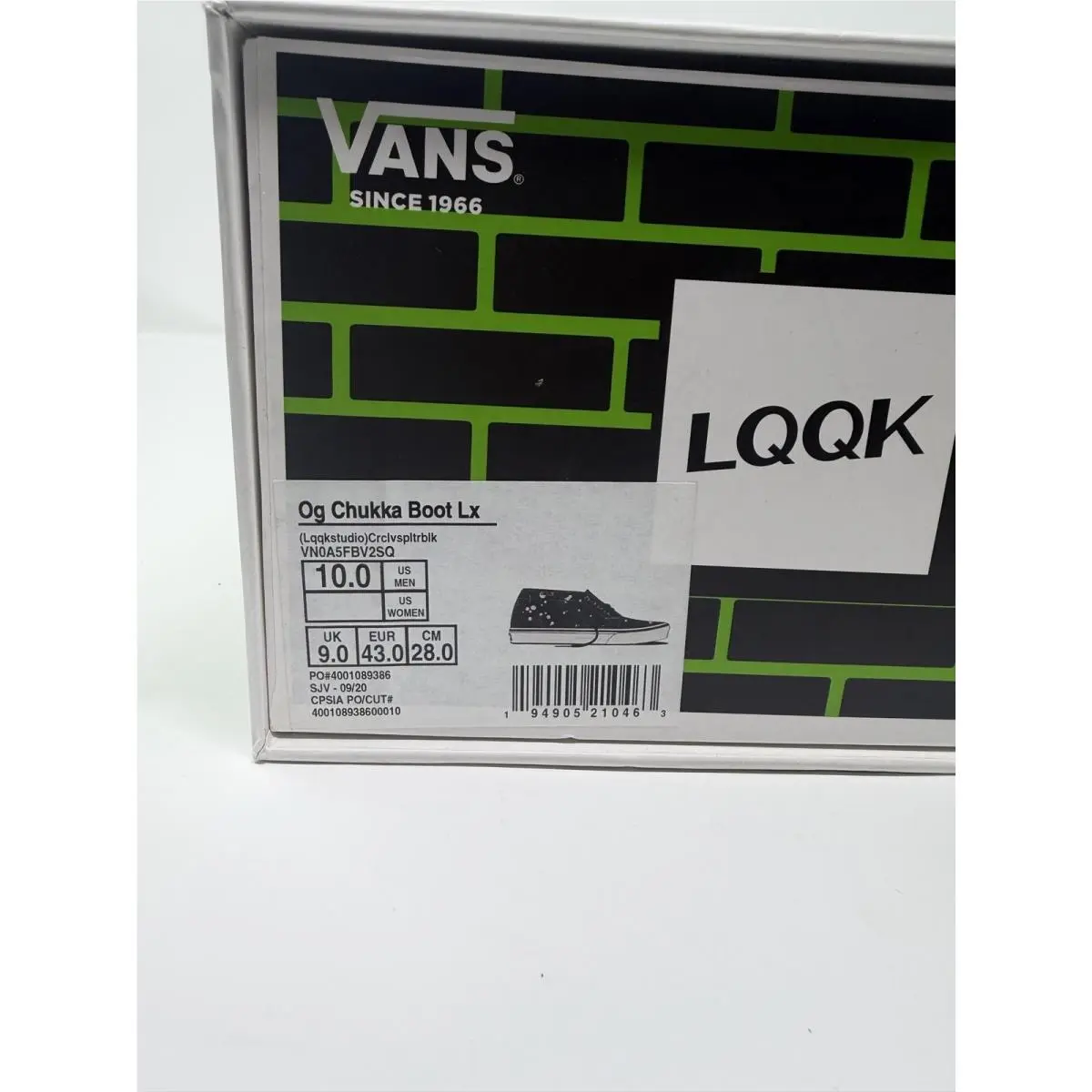 Vans shoes - VANS OG Chukka Boot LX - Black 3
