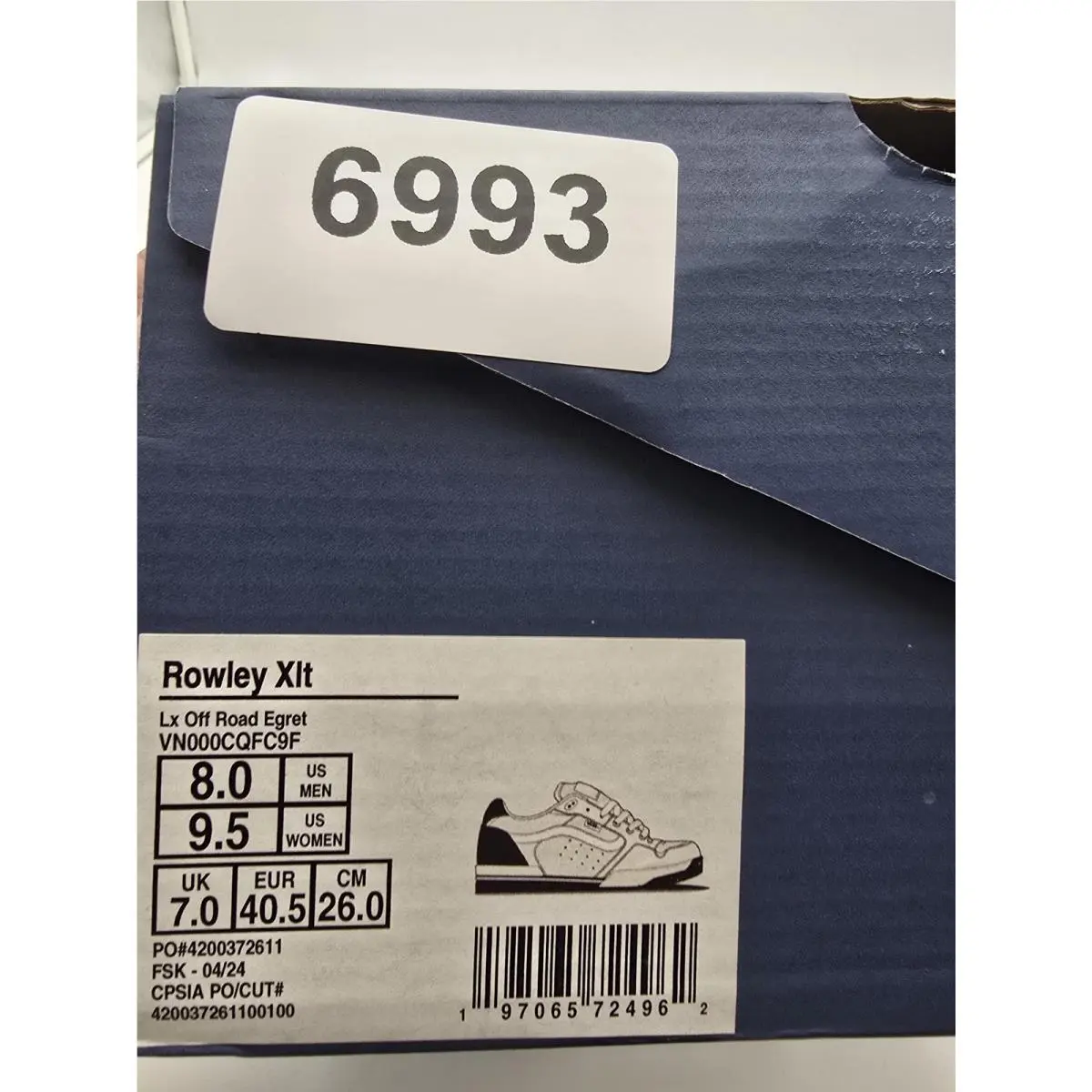Vans shoes - Vans Rowley XLT LX Off Road Egret - VN000CQFC9F - Beige 4