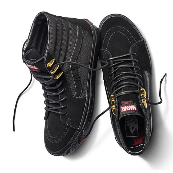Vans shoes - Marvel Black Panther - Marvel Black Panther - Black (UPC: 192360440425) 1