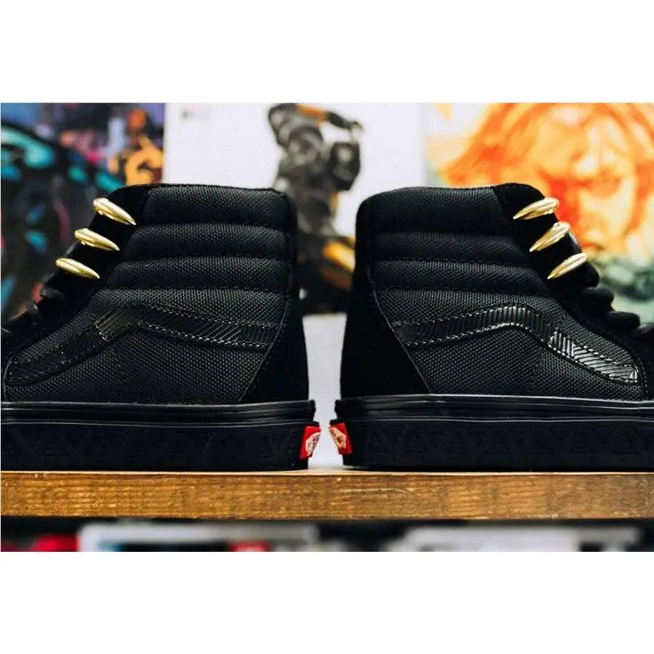Vans shoes - Marvel Black Panther - Marvel Black Panther - Black (UPC: 192360440425) 2