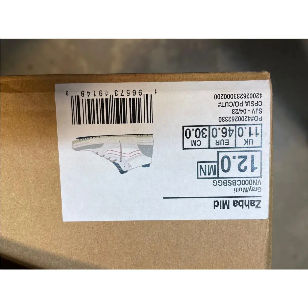 Vans shoes - VANS Zahba - Zahba - VN000CBSBGG - White 5