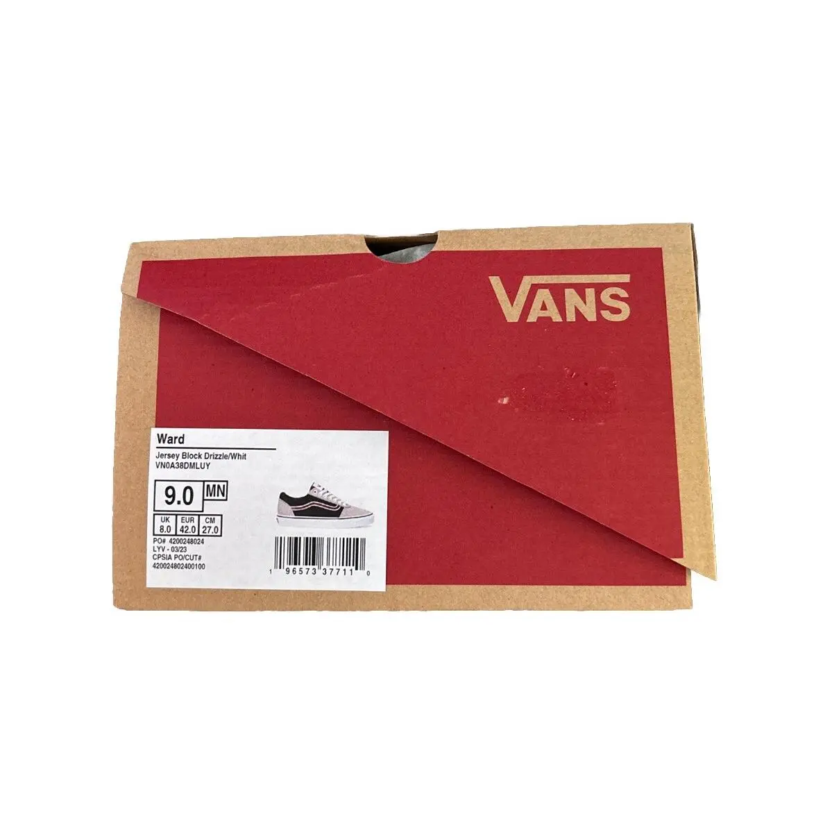 Vans shoes - VANS Ward - Ward - VN0A38DMLUY - Drizzle Grey/Multi 5