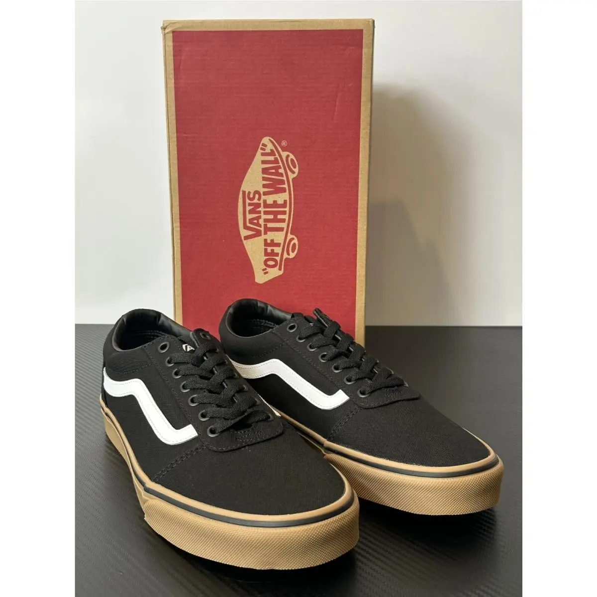 Vans shoes - VANS Ward - Ward - VN0A36EM7HI1 - Black/ Gum (UPC: 191479411616) 8