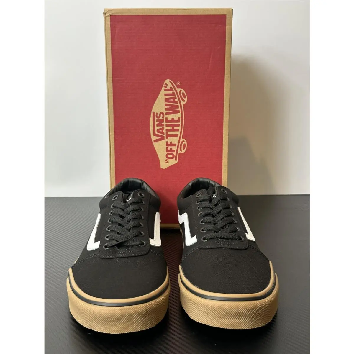 Vans shoes - VANS Ward - Ward - VN0A36EM7HI1 - Black/ Gum (UPC: 191479411616) 1