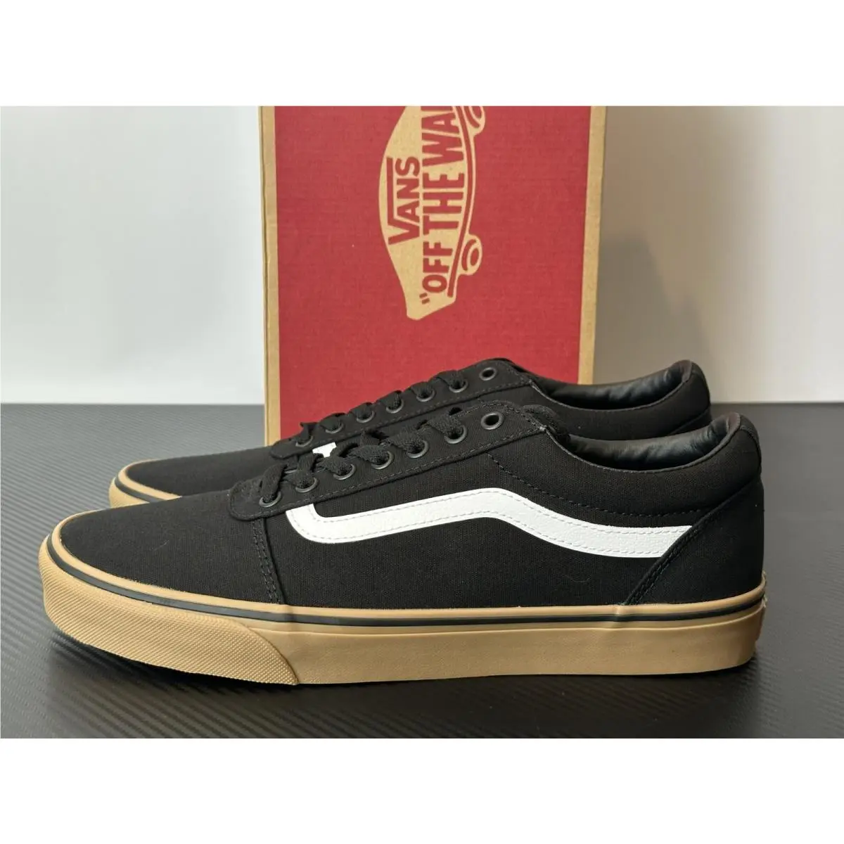 Vans shoes - VANS Ward - Ward - VN0A36EM7HI1 - Black/ Gum (UPC: 191479411616) 4