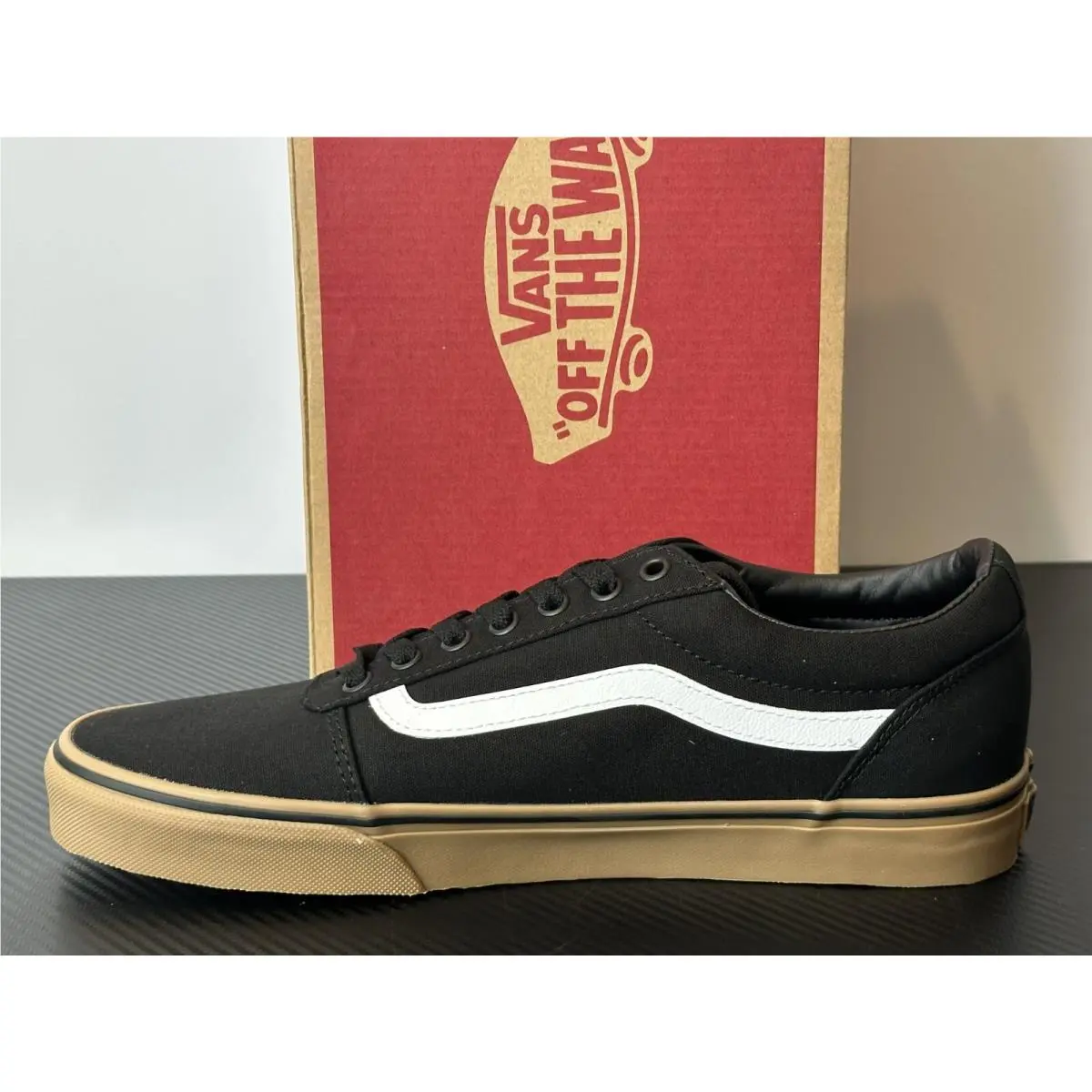 Vans shoes - VANS Ward - Ward - VN0A36EM7HI1 - Black/ Gum (UPC: 191479411616) 5
