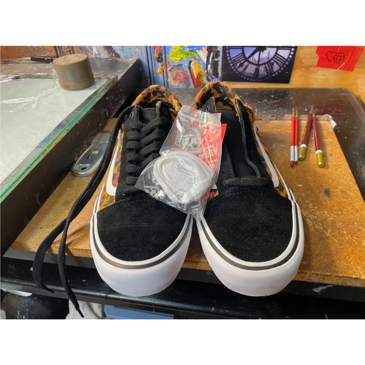 Vans shoes - Vans Old Skool Pro - Old Skool Pro - VN0A45JCSXE - Multicolor 3