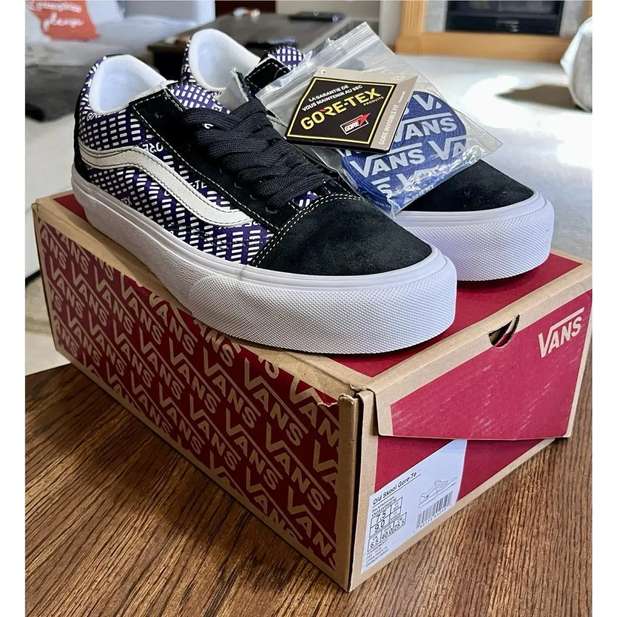 Vans shoes - Old Skool - Old Skool - VNA4P3FZ5D - Purple/Black/White 0