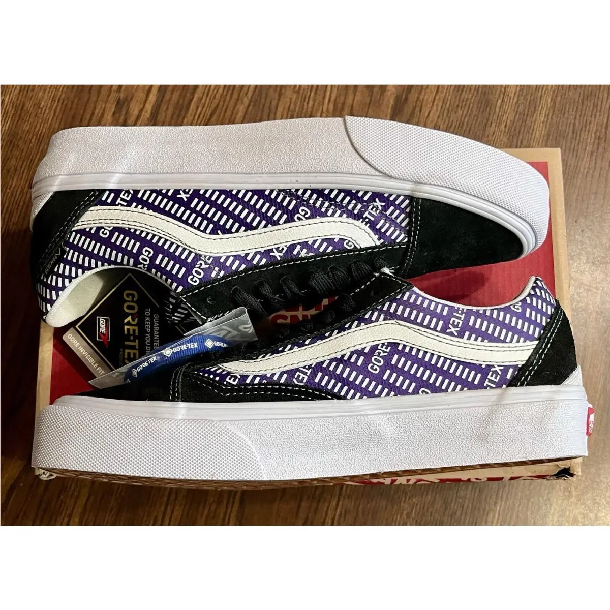 Vans shoes - Old Skool - Old Skool - VNA4P3FZ5D - Purple/Black/White 1
