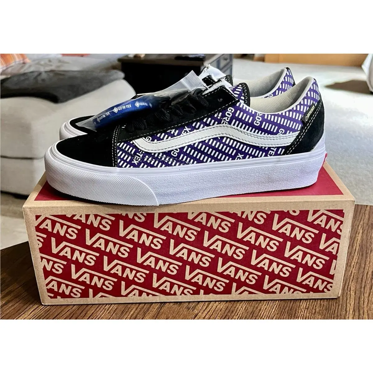 Vans shoes - Old Skool - Old Skool - VNA4P3FZ5D - Purple/Black/White 3