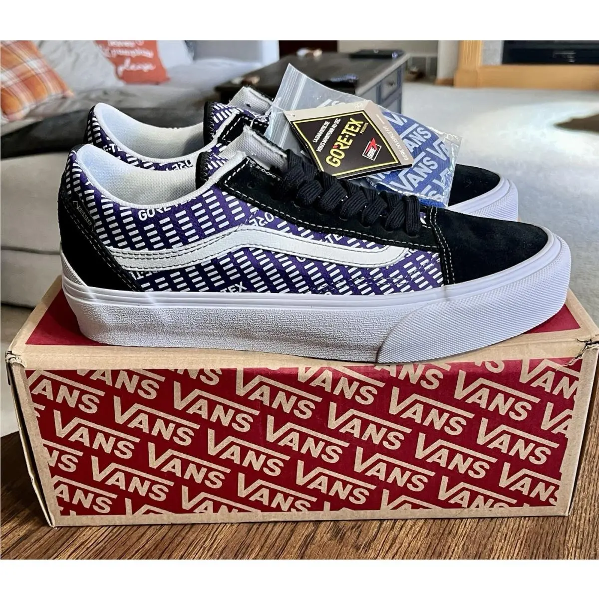 Vans shoes - Old Skool - Old Skool - VNA4P3FZ5D - Purple/Black/White 4