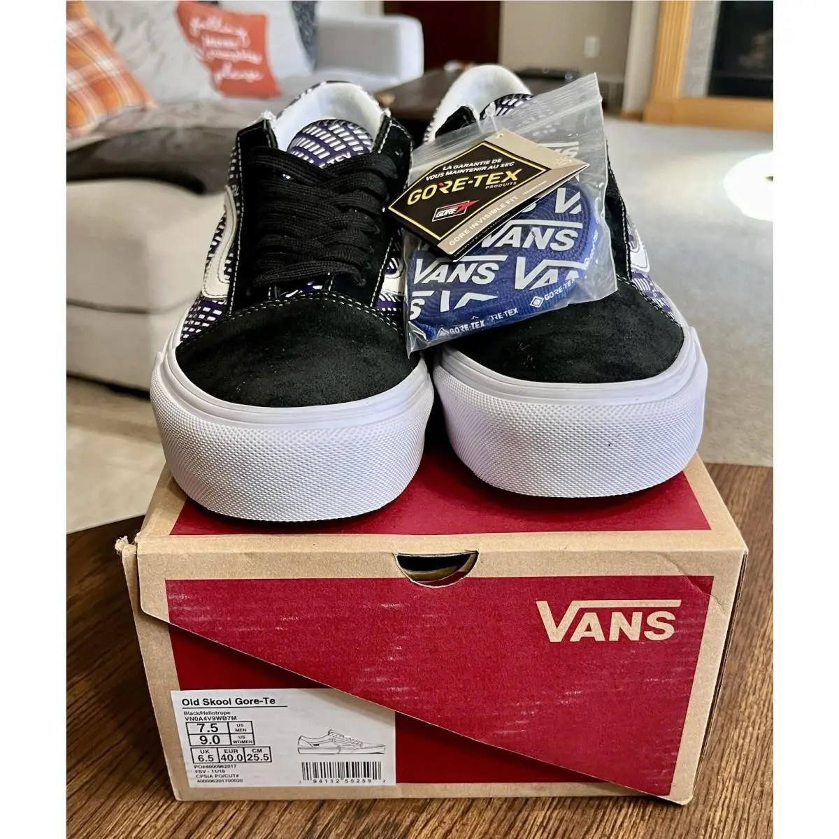 Vans shoes - Old Skool - Old Skool - VNA4P3FZ5D - Purple/Black/White 5