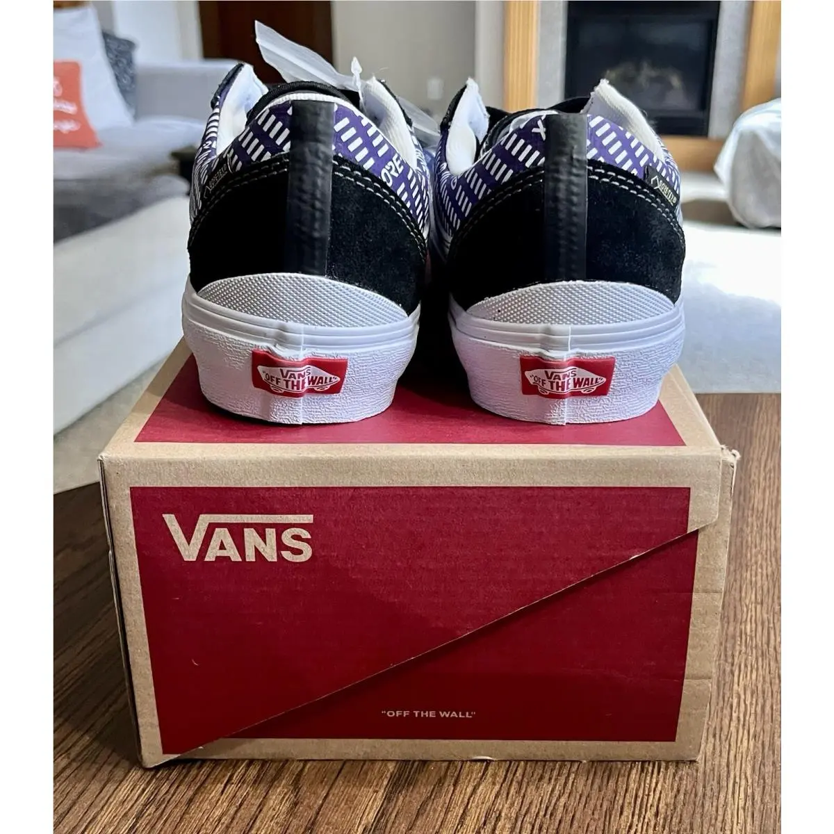 Vans shoes - Old Skool - Old Skool - VNA4P3FZ5D - Purple/Black/White 6